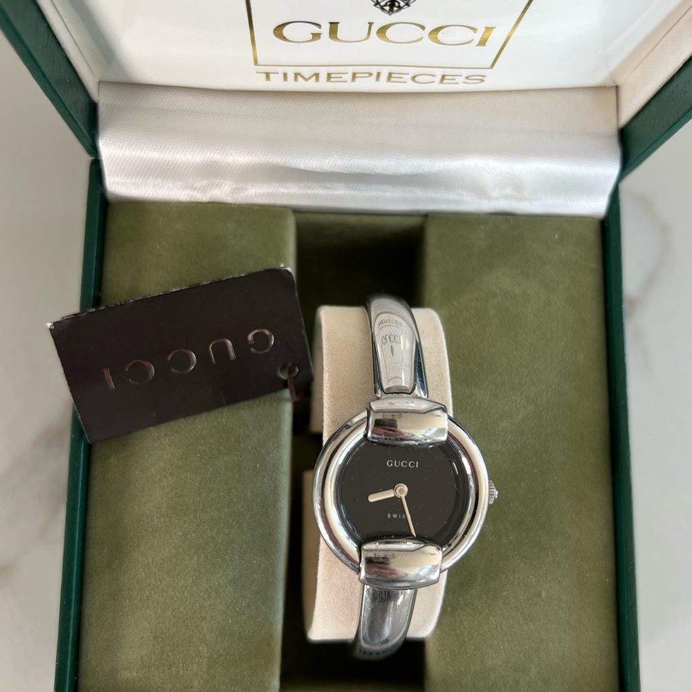 Gucci 1400L Horsebit Stainless Steel Watch